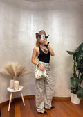 Jeans leopardato